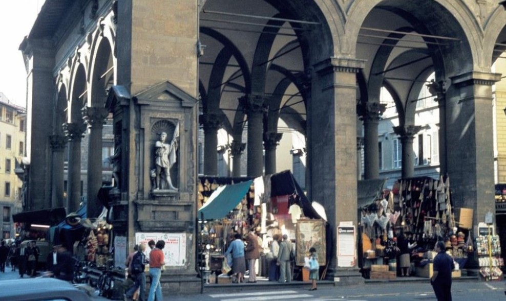 Florenz - Loggia del Mercato Nuovo - 1980
